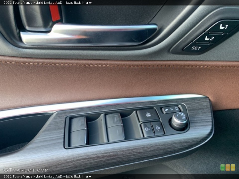 Java/Black Interior Door Panel for the 2021 Toyota Venza Hybrid Limited AWD #139797472