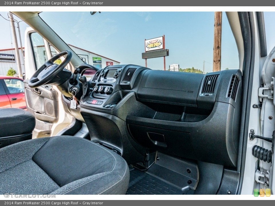 Gray Interior Dashboard for the 2014 Ram ProMaster 2500 Cargo High Roof #139799386