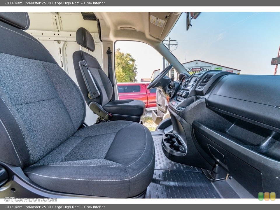 Gray Interior Front Seat for the 2014 Ram ProMaster 2500 Cargo High Roof #139799410
