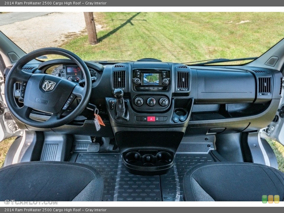 Gray Interior Dashboard for the 2014 Ram ProMaster 2500 Cargo High Roof #139799449