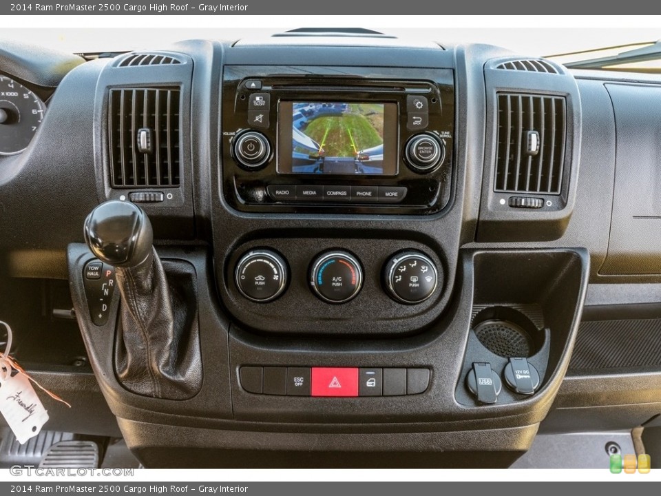 Gray Interior Controls for the 2014 Ram ProMaster 2500 Cargo High Roof #139799470