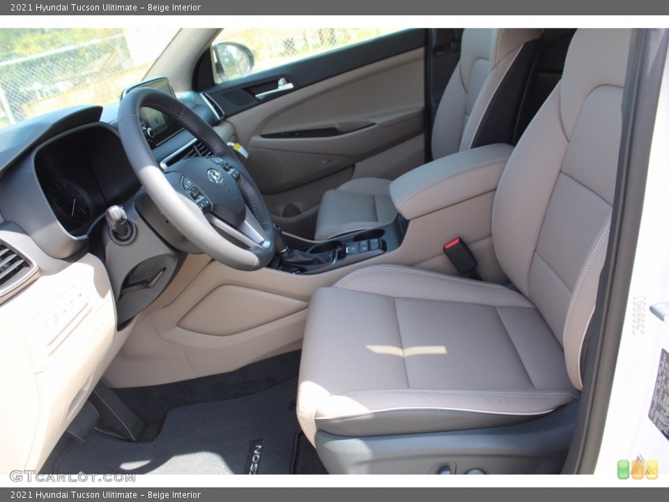 Beige Interior Front Seat for the 2021 Hyundai Tucson Ulitimate #139800187