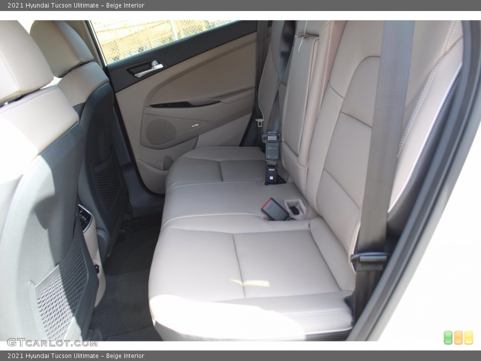 Beige Interior Rear Seat for the 2021 Hyundai Tucson Ulitimate #139800349