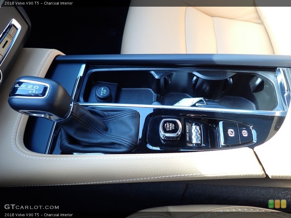 Charcoal Interior Transmission for the 2018 Volvo V90 T5 #139800430