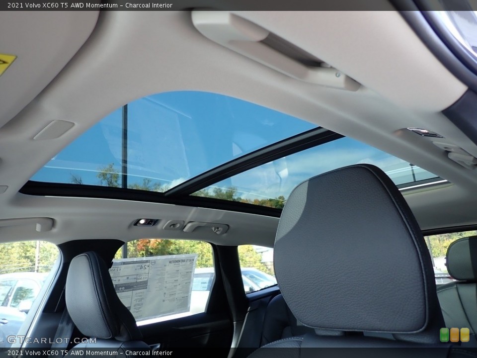 Charcoal Interior Sunroof for the 2021 Volvo XC60 T5 AWD Momentum #139801369