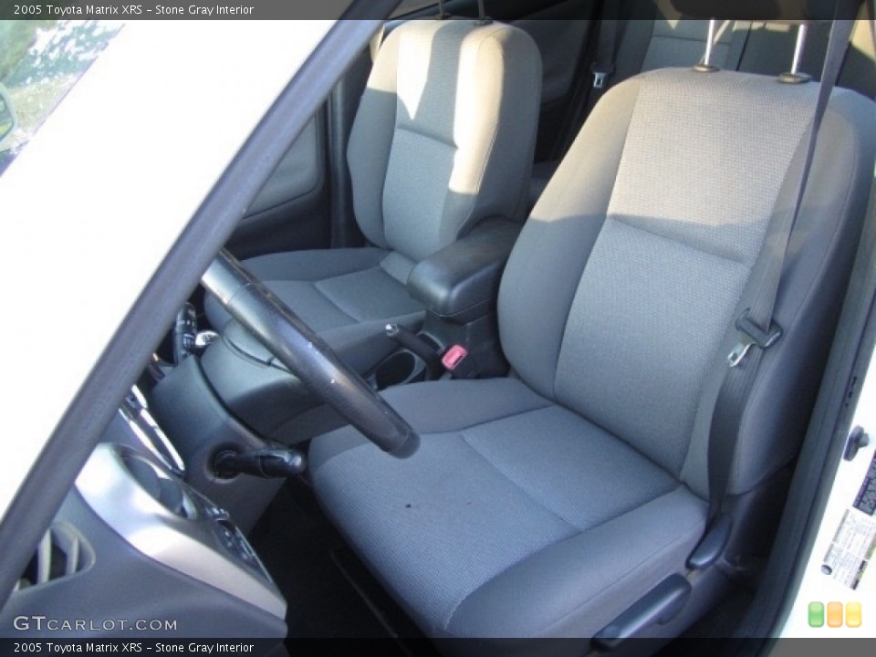 Stone Gray Interior Front Seat for the 2005 Toyota Matrix XRS #139801813