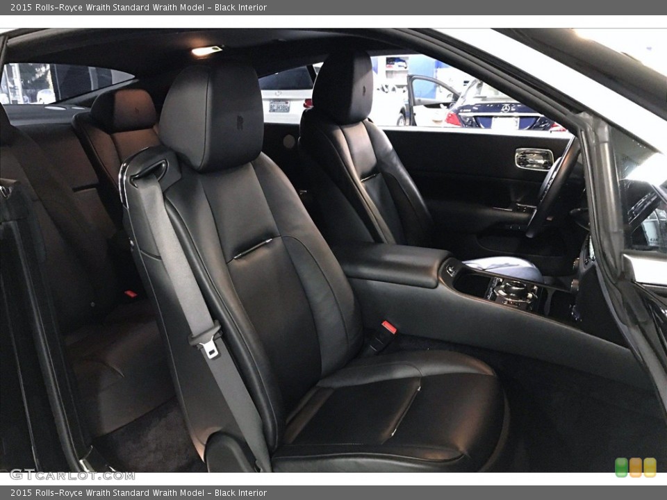 Black Interior Front Seat for the 2015 Rolls-Royce Wraith  #139803609