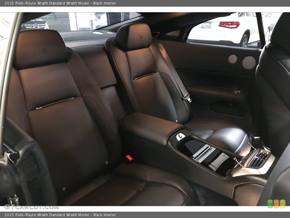 Black Interior Rear Seat for the 2015 Rolls-Royce Wraith  #139803945