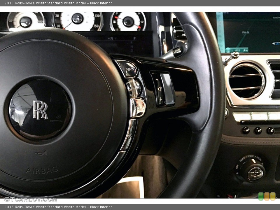 Black Interior Steering Wheel for the 2015 Rolls-Royce Wraith  #139804014