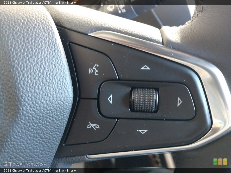 Jet Black Interior Steering Wheel for the 2021 Chevrolet Trailblazer ACTIV #139804212
