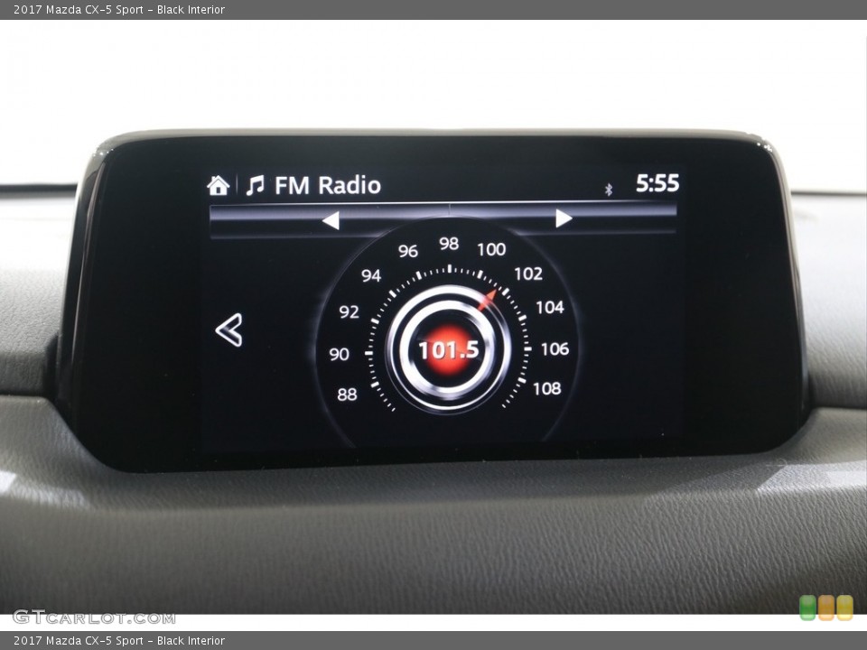 Black Interior Controls for the 2017 Mazda CX-5 Sport #139809168