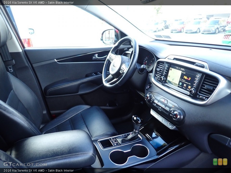 Satin Black Interior Dashboard for the 2016 Kia Sorento SX V6 AWD #139811223