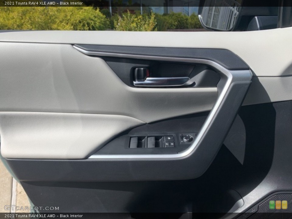 Black Interior Door Panel for the 2021 Toyota RAV4 XLE AWD #139813299
