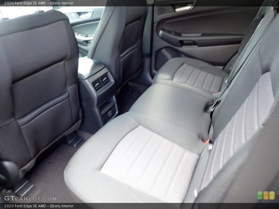 Ebony Interior Rear Seat for the 2020 Ford Edge SE AWD #139814616