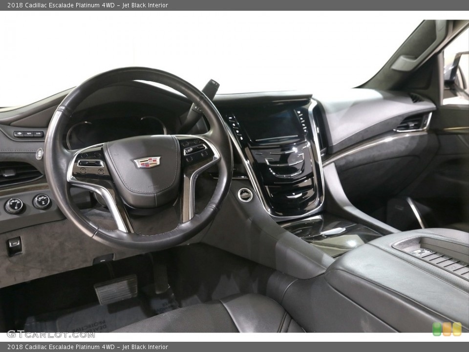 Jet Black Interior Dashboard for the 2018 Cadillac Escalade Platinum 4WD #139816194