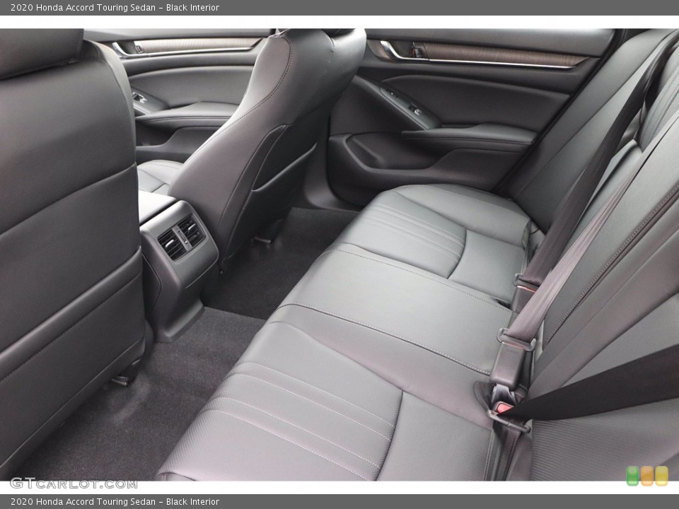 Black Interior Rear Seat for the 2020 Honda Accord Touring Sedan #139818966