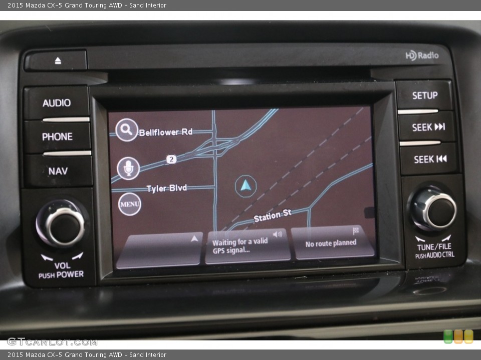 Sand Interior Navigation for the 2015 Mazda CX-5 Grand Touring AWD #139819885