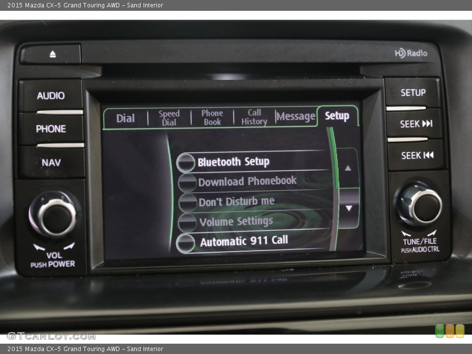 Sand Interior Controls for the 2015 Mazda CX-5 Grand Touring AWD #139819908