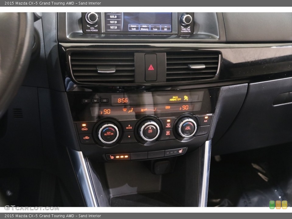 Sand Interior Controls for the 2015 Mazda CX-5 Grand Touring AWD #139819959