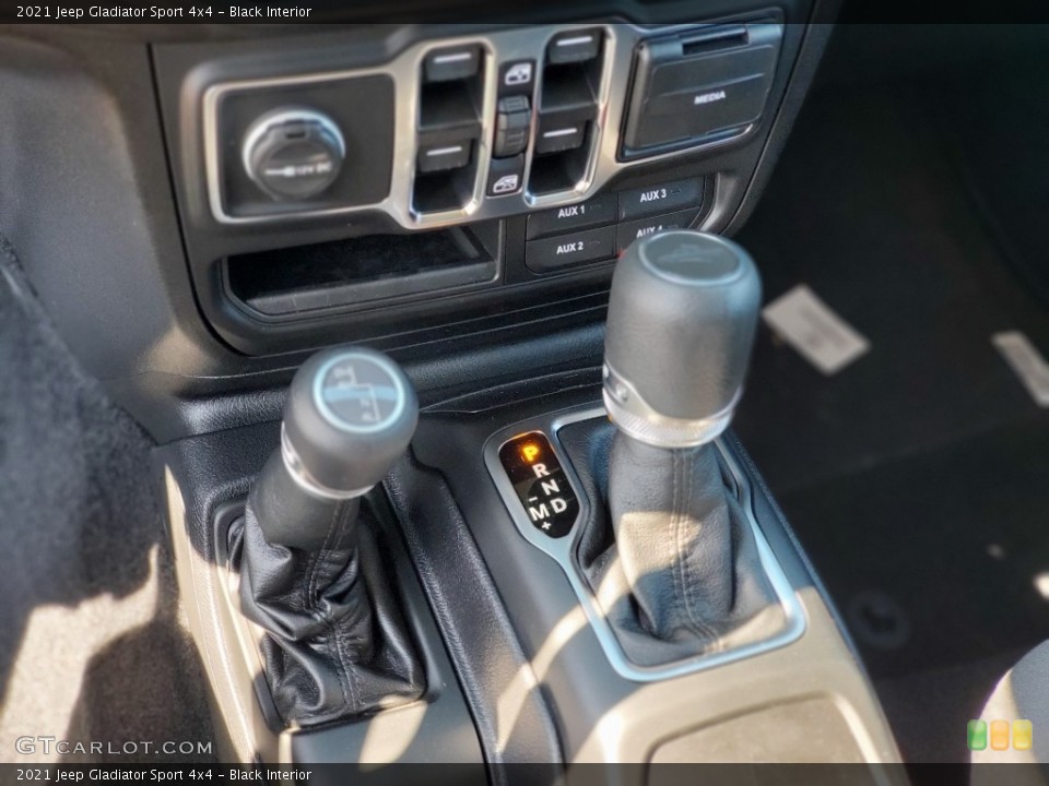 Black Interior Transmission for the 2021 Jeep Gladiator Sport 4x4 #139820370