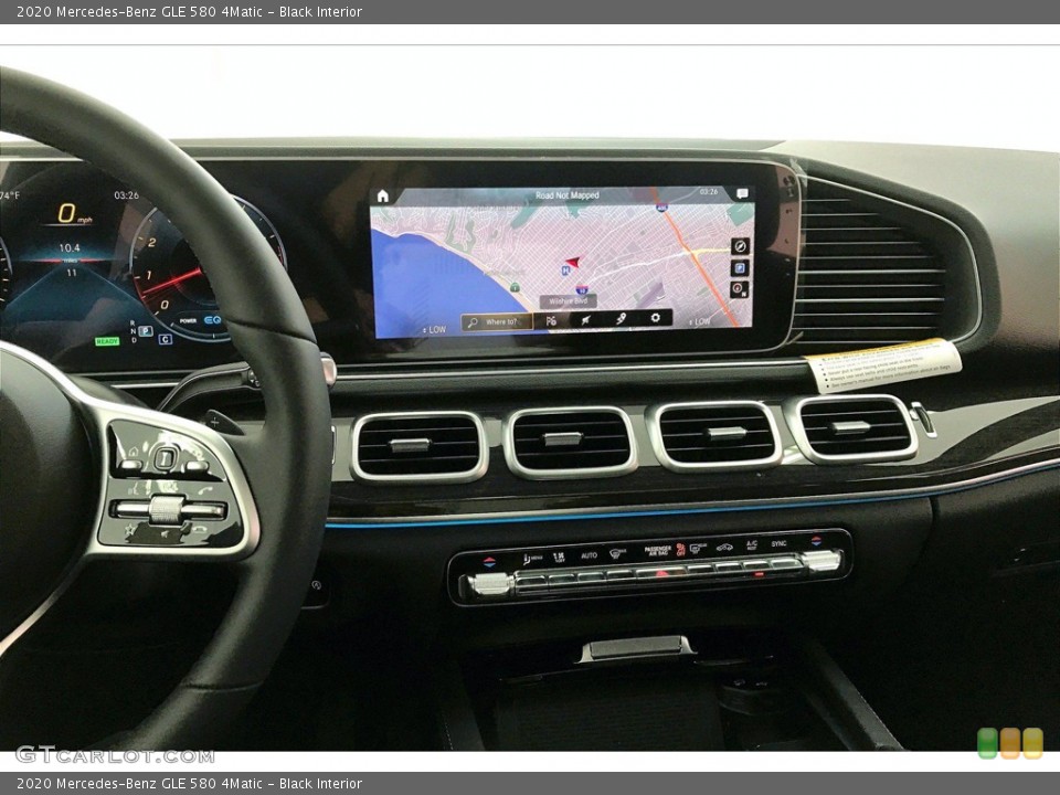 Black Interior Navigation for the 2020 Mercedes-Benz GLE 580 4Matic #139824707