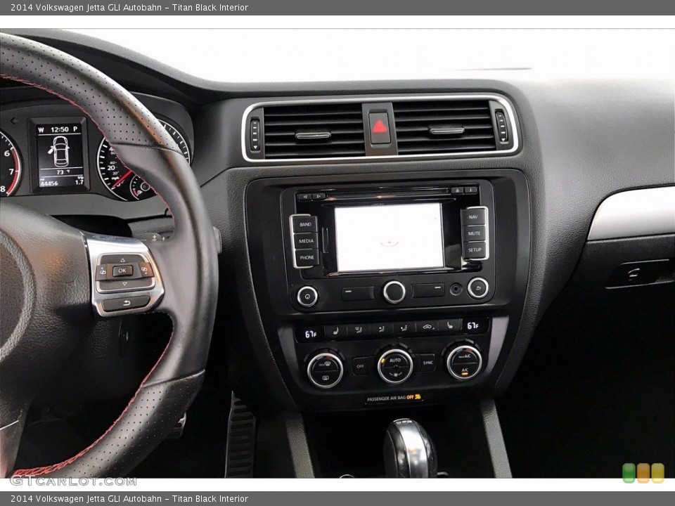 Titan Black Interior Controls for the 2014 Volkswagen Jetta GLI Autobahn #139833345