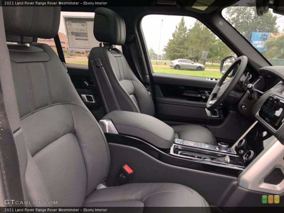Ebony Interior Photo for the 2021 Land Rover Range Rover Westminster #139833549