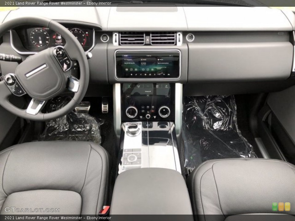 Ebony Interior Dashboard for the 2021 Land Rover Range Rover Westminster #139833567