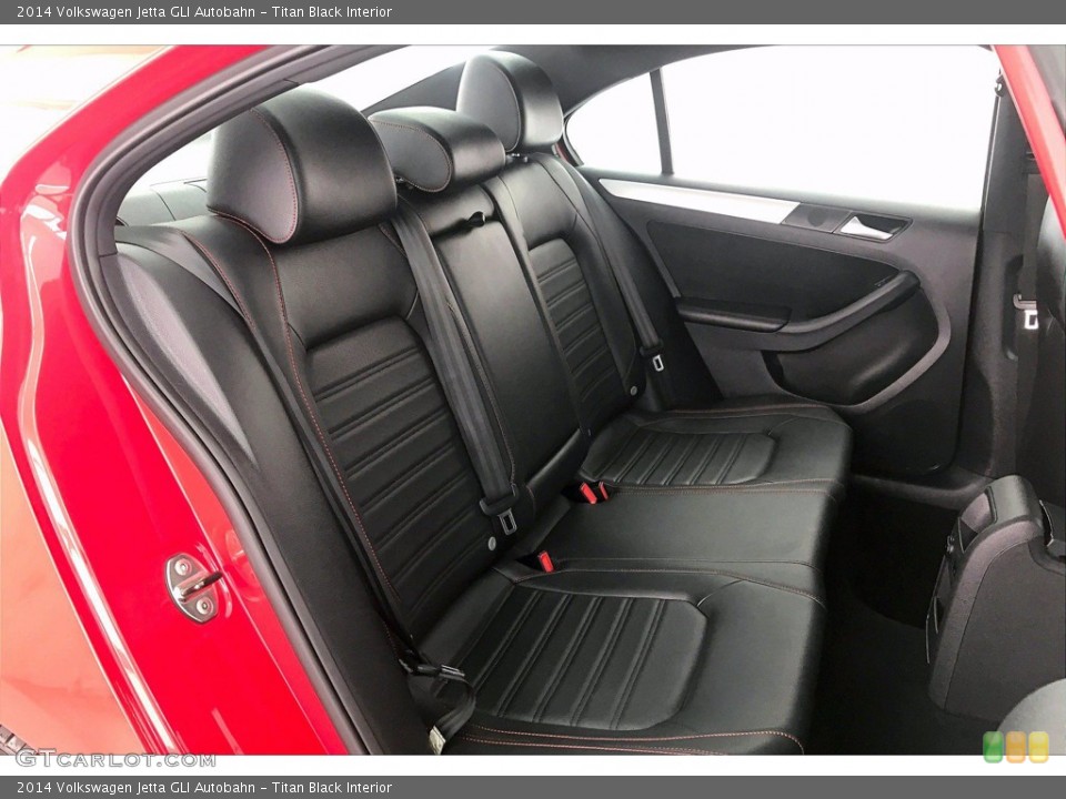 Titan Black Interior Rear Seat for the 2014 Volkswagen Jetta GLI Autobahn #139833582