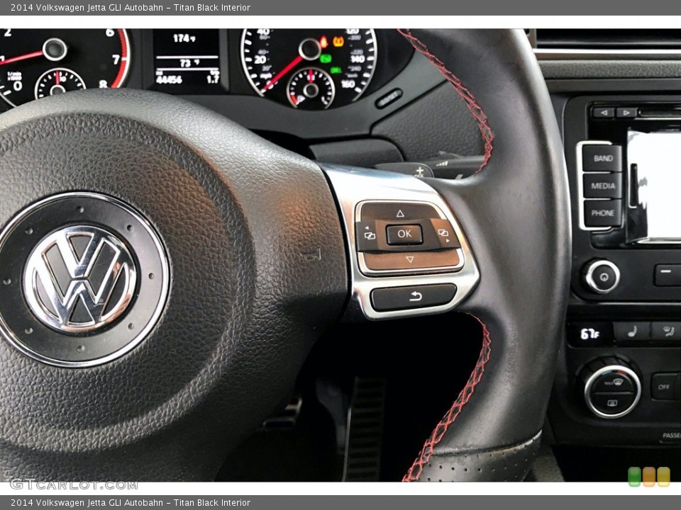 Titan Black Interior Steering Wheel for the 2014 Volkswagen Jetta GLI Autobahn #139833630