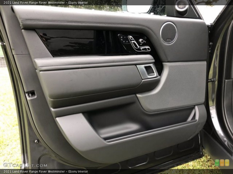 Ebony Interior Door Panel for the 2021 Land Rover Range Rover Westminster #139833666