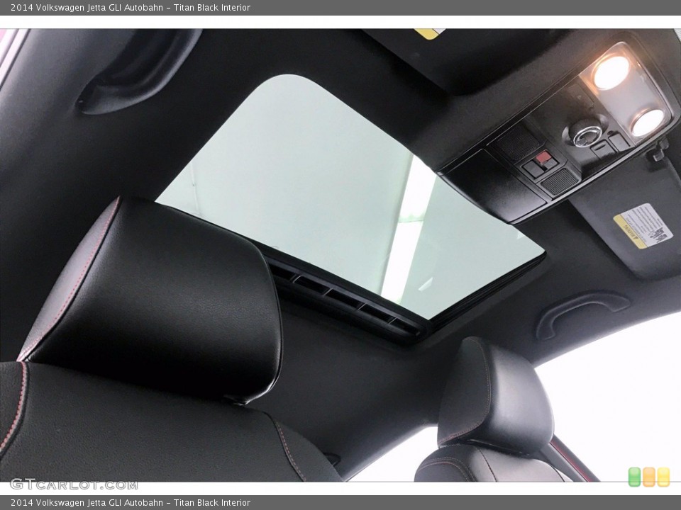 Titan Black Interior Sunroof for the 2014 Volkswagen Jetta GLI Autobahn #139833672