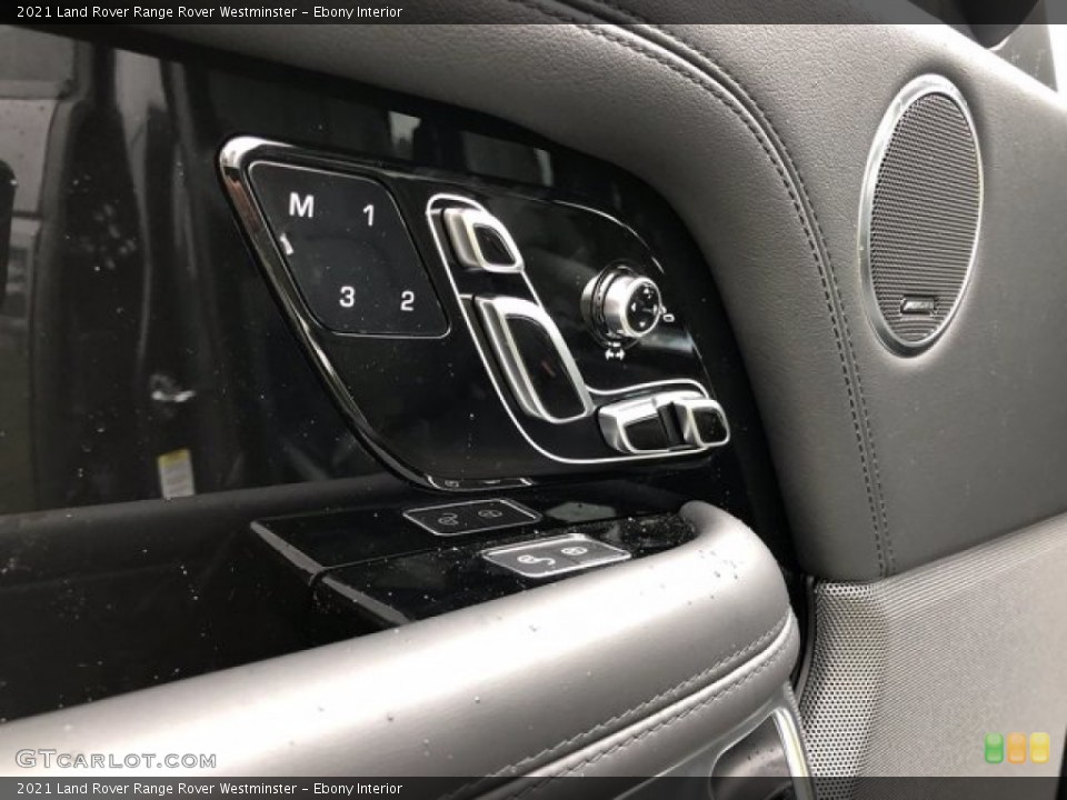 Ebony Interior Controls for the 2021 Land Rover Range Rover Westminster #139833681