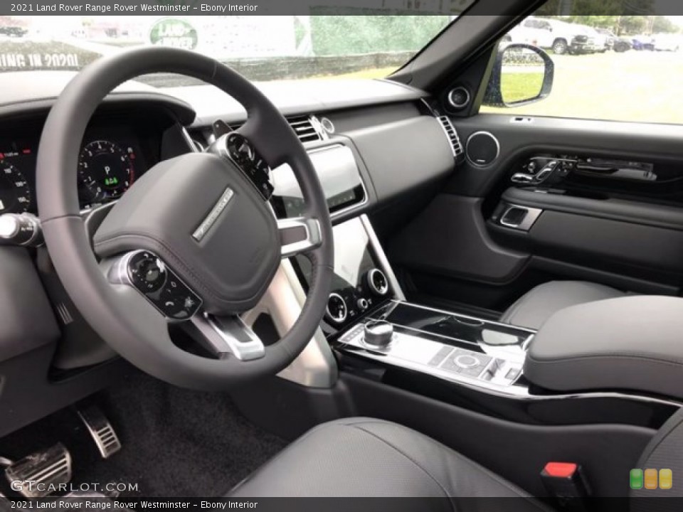 Ebony Interior Front Seat for the 2021 Land Rover Range Rover Westminster #139833708