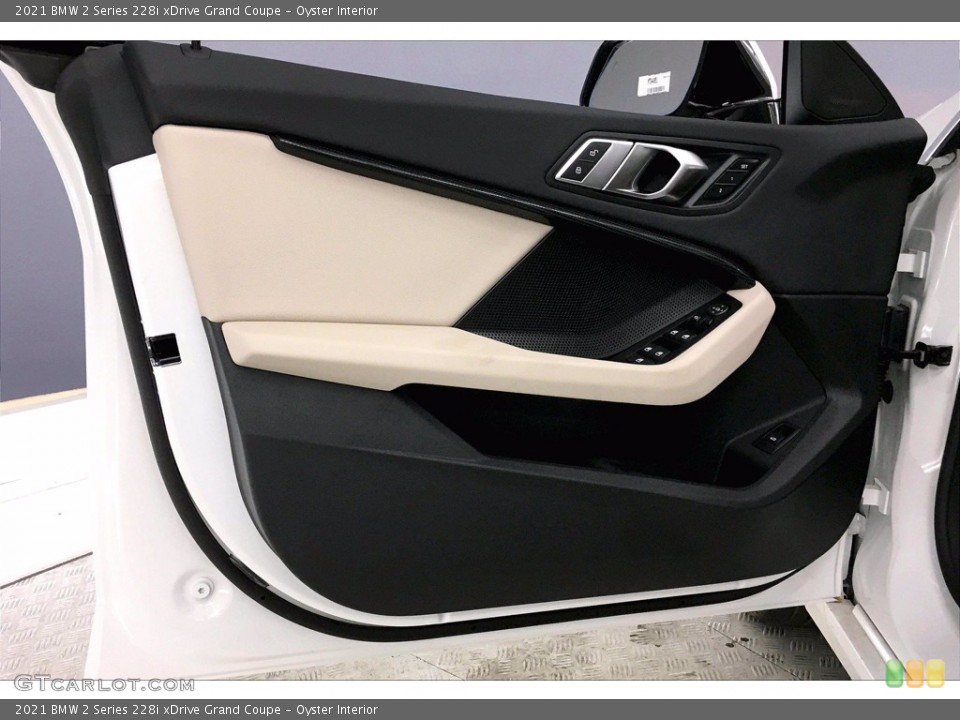Oyster Interior Door Panel for the 2021 BMW 2 Series 228i xDrive Grand Coupe #139834684