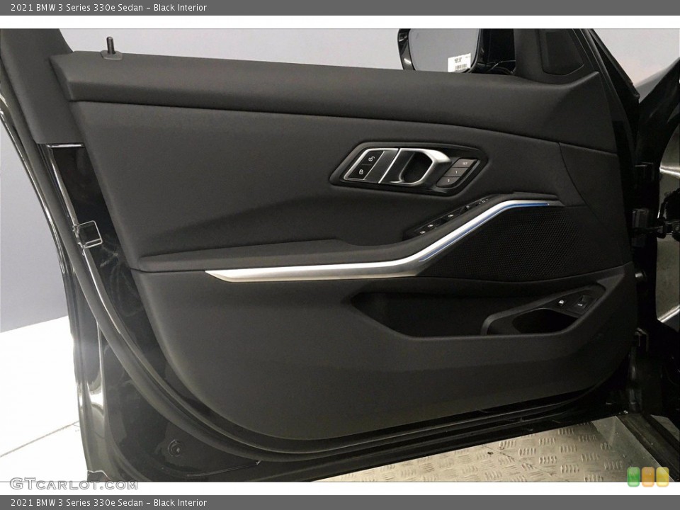 Black Interior Door Panel for the 2021 BMW 3 Series 330e Sedan #139835109