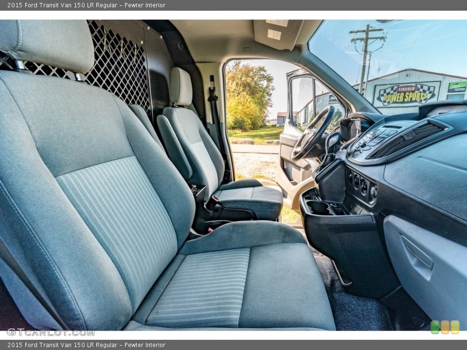 Pewter Interior Front Seat for the 2015 Ford Transit Van 150 LR Regular #139837218