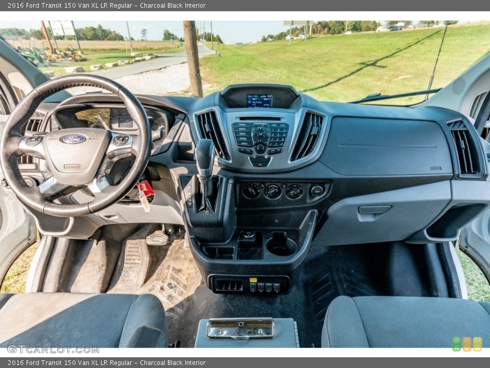 Charcoal Black Interior Dashboard for the 2016 Ford Transit 150 Van XL LR Regular #139837539