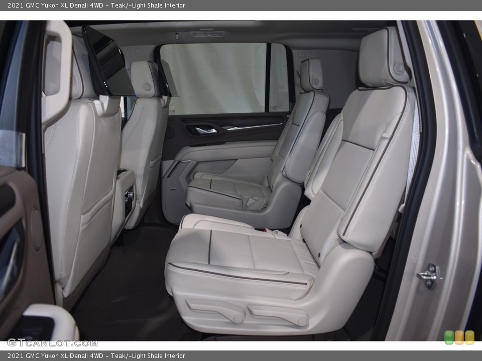 Teak/­Light Shale Interior Rear Seat for the 2021 GMC Yukon XL Denali 4WD #139838114