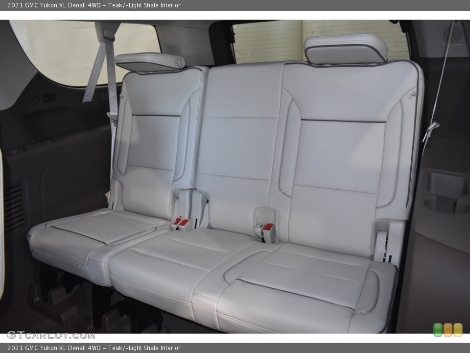 Teak/­Light Shale Interior Rear Seat for the 2021 GMC Yukon XL Denali 4WD #139838138