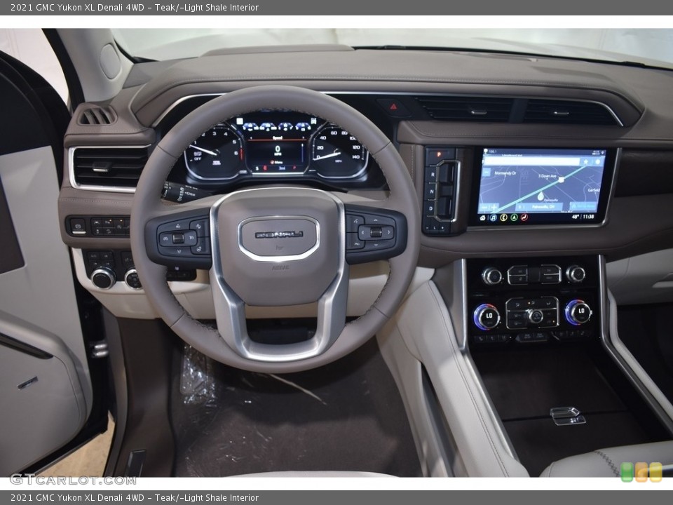Teak/­Light Shale Interior Dashboard for the 2021 GMC Yukon XL Denali 4WD #139838277