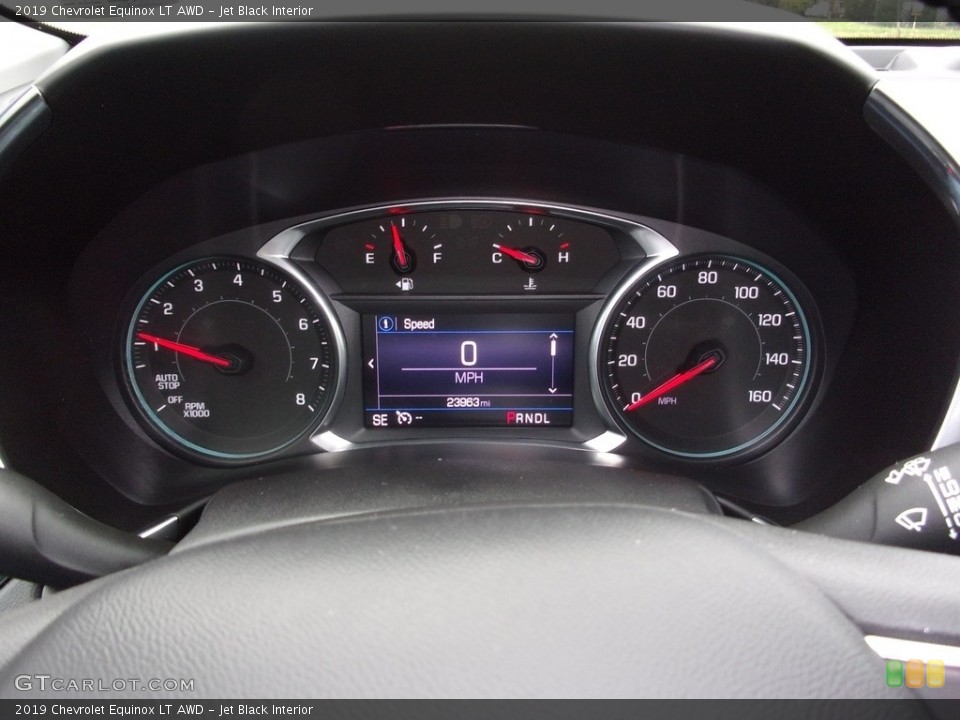 Jet Black Interior Gauges for the 2019 Chevrolet Equinox LT AWD #139838375