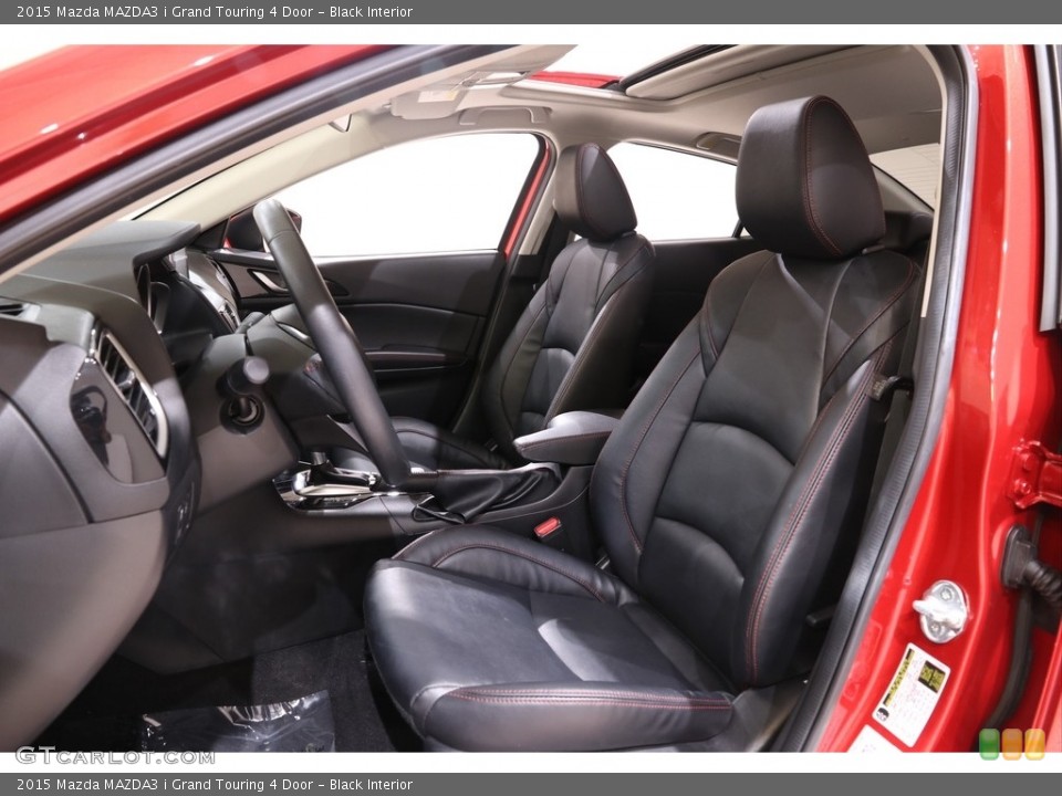 Black Interior Photo for the 2015 Mazda MAZDA3 i Grand Touring 4 Door #139839554