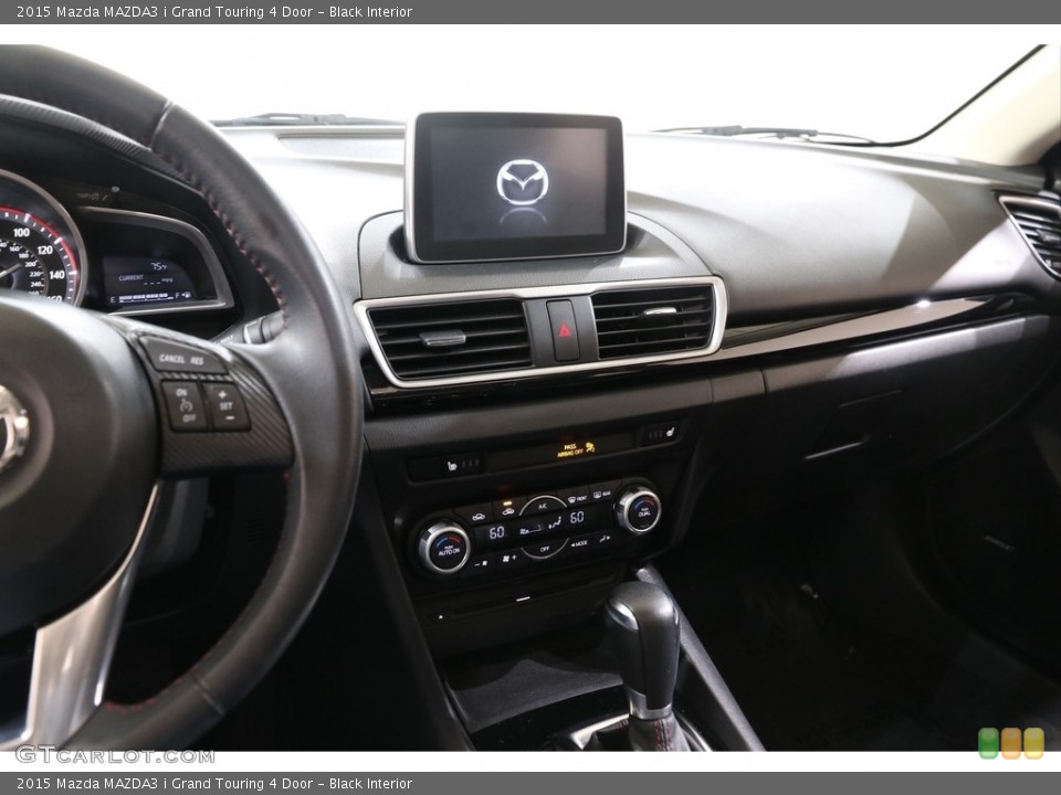Black Interior Dashboard for the 2015 Mazda MAZDA3 i Grand Touring 4 Door #139839643