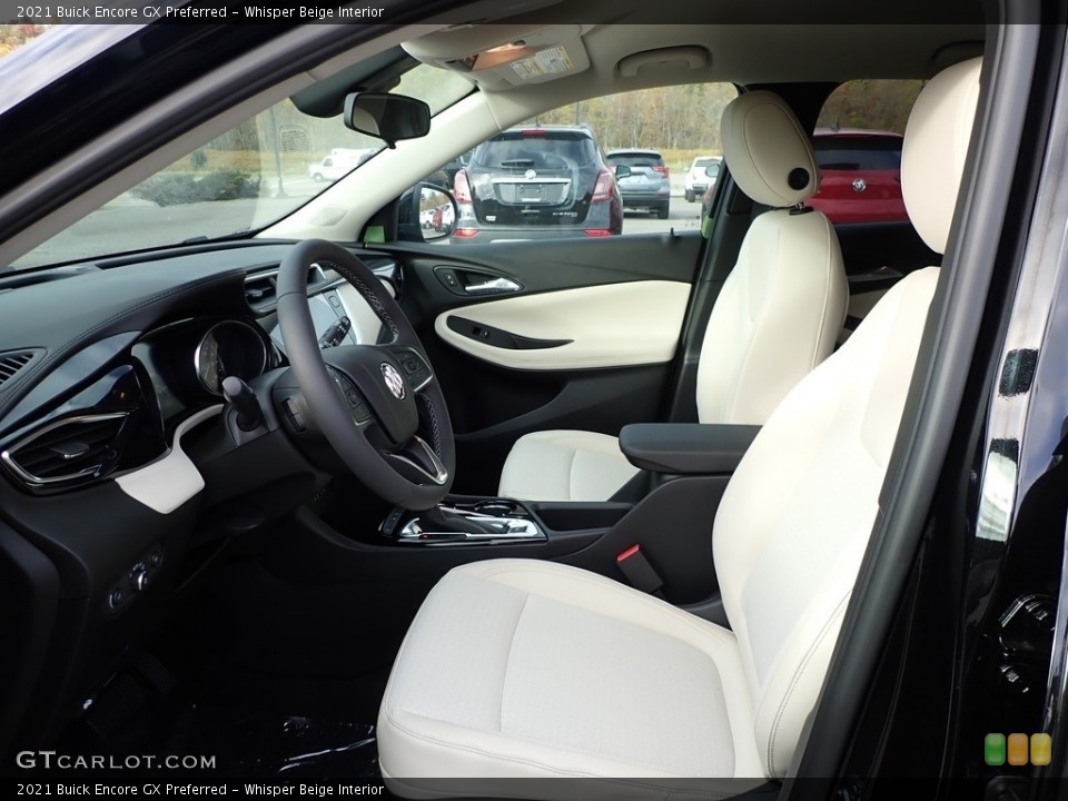 Whisper Beige Interior Photo for the 2021 Buick Encore GX Preferred #139839797
