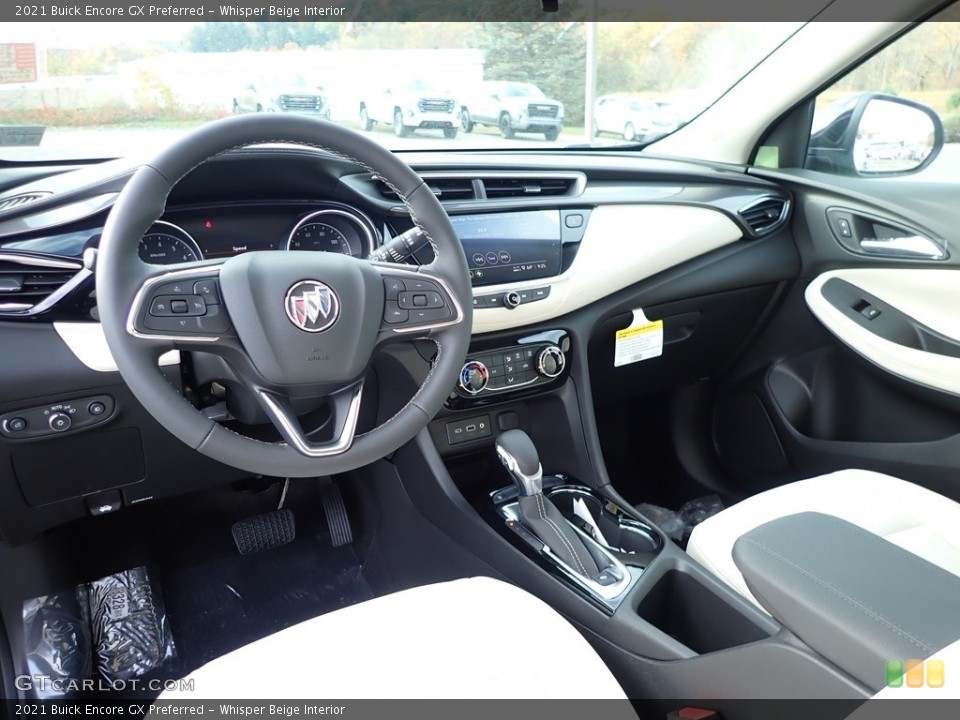 Whisper Beige Interior Front Seat for the 2021 Buick Encore GX Preferred #139839852