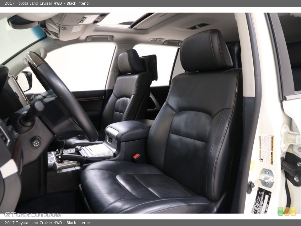 Black 2017 Toyota Land Cruiser Interiors