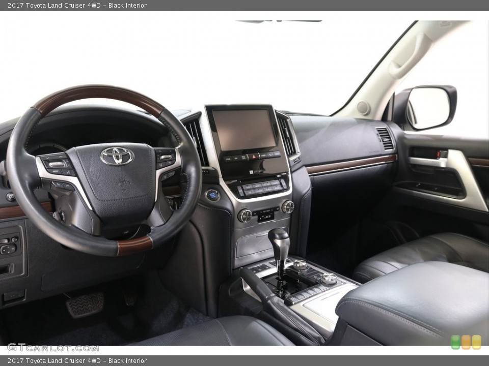 Black Interior Dashboard for the 2017 Toyota Land Cruiser 4WD #139841400