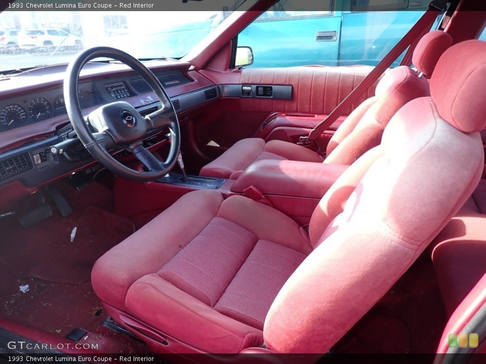 Red Interior Photo for the 1993 Chevrolet Lumina Euro Coupe #139843395