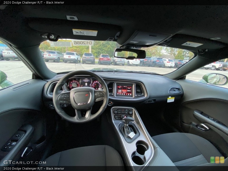 Black Interior Dashboard for the 2020 Dodge Challenger R/T #139843605